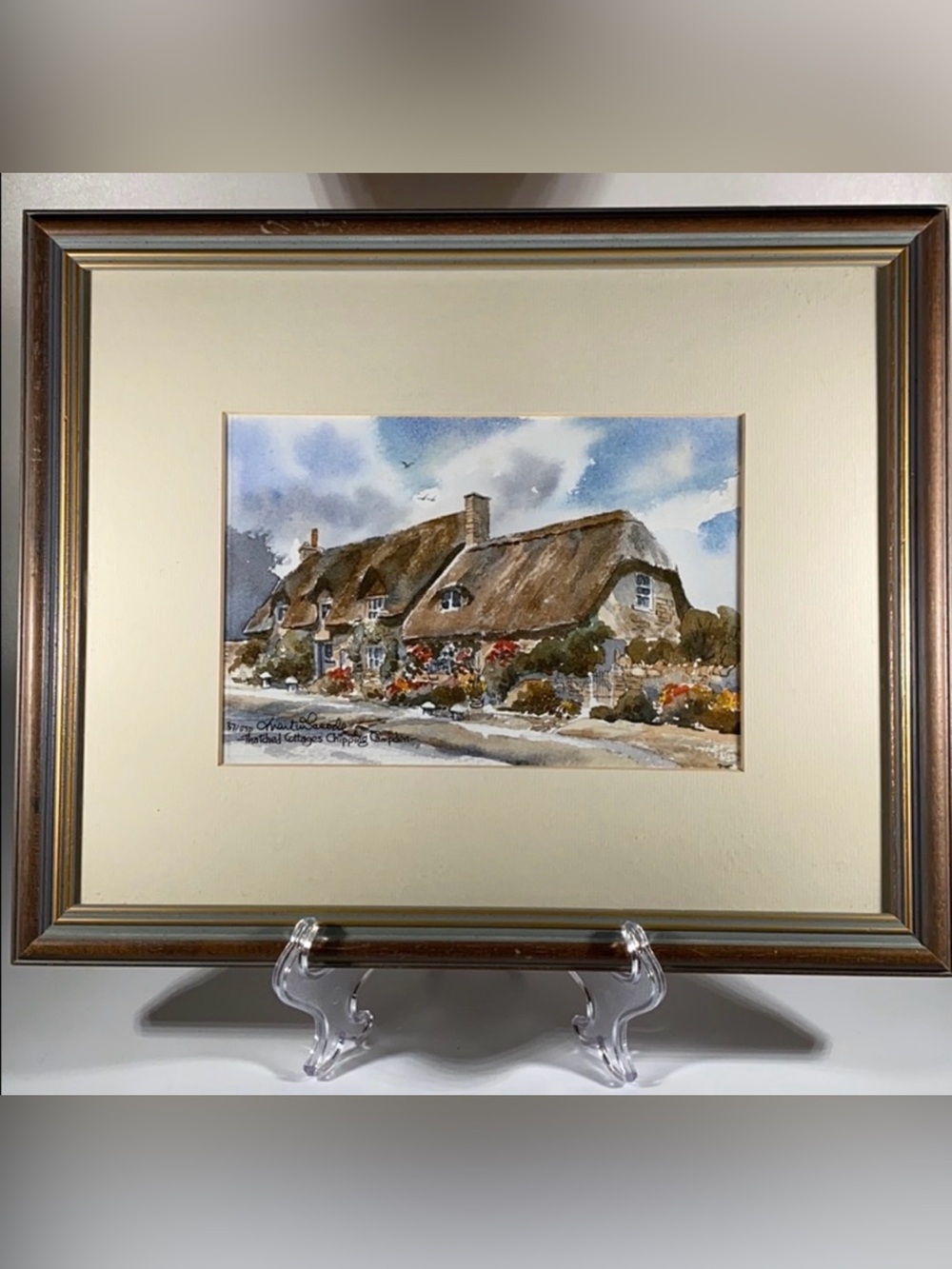 Water Color Print, Signed & Numbered